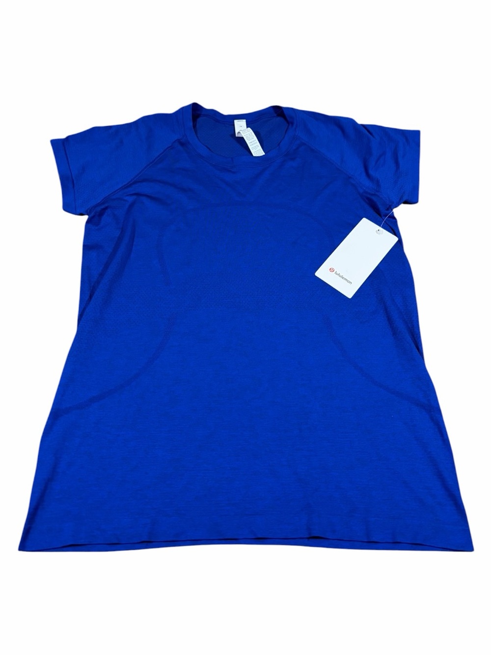 NWT Lululemon Swiftly Tech Short-Sleeve Shirt 2.0 (Clubhouse Blue/Jet Stream) 14